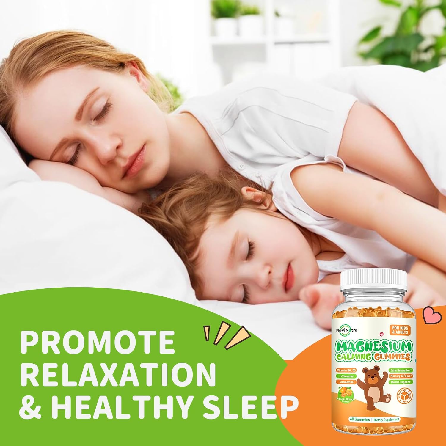 Thumbnail 6 de ReviNutra Magnesium Gummies for Kids, 60 Count