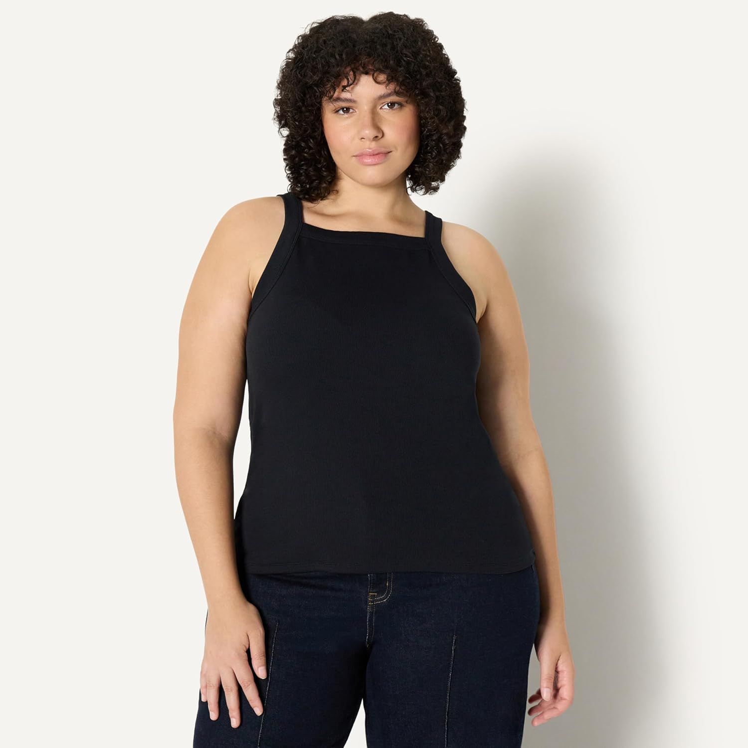 Thumbnail 5 de Amazon Essentials Damen Slim-Fit-Shirt mit hohem Kragen aus elastischem Rippstrick