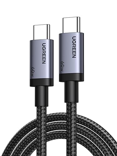 Detalle de UGREEN Cable USB C 60W ⚡ Compatible iPhone Galaxy Pixel 3M