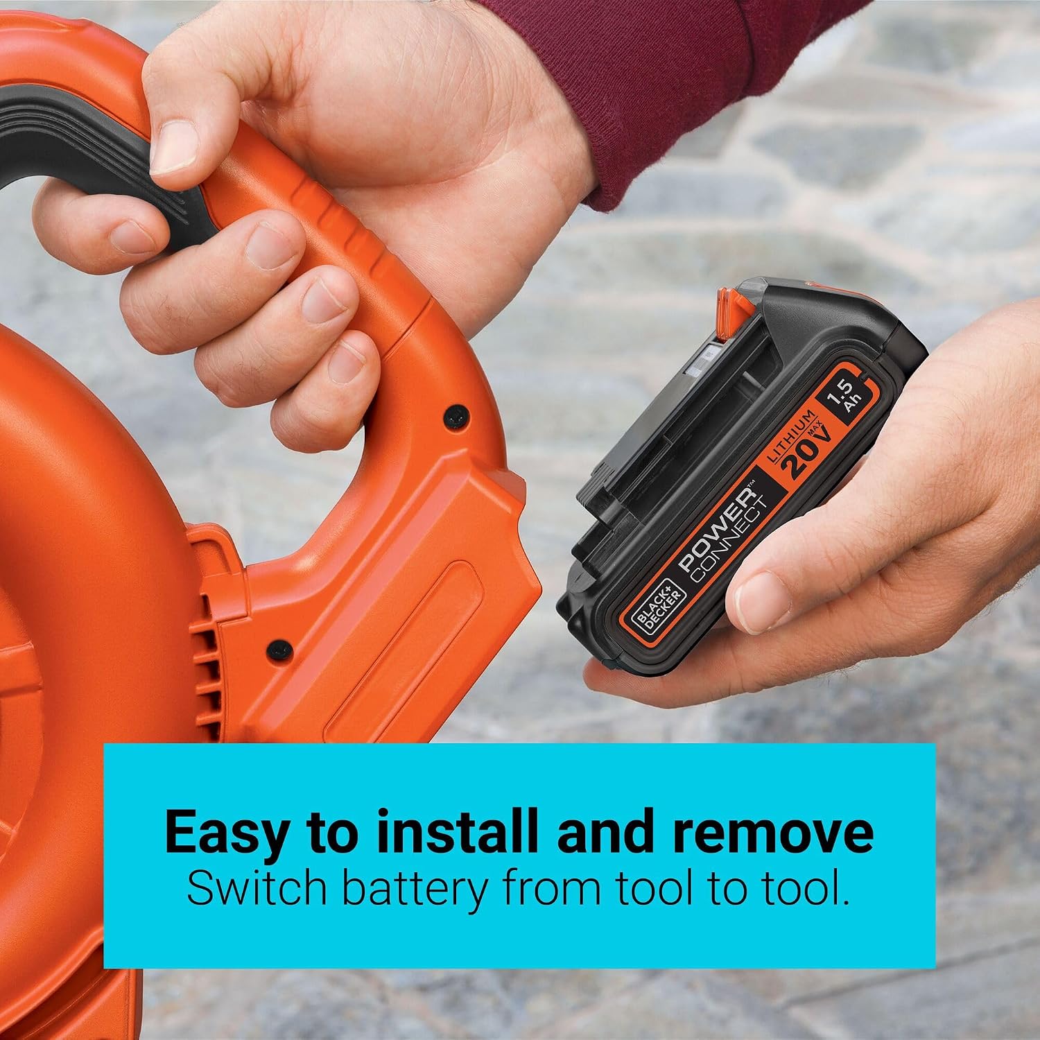 Thumbnail 3 de BLACK+DECKER cordless tool battery 2.0Ah