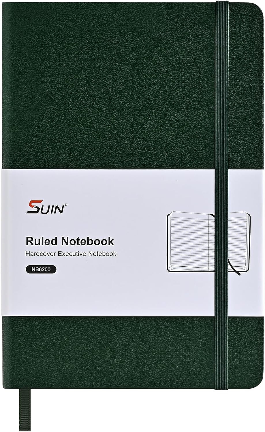Detalle de SUIN A5 Notebook Hardcover Lined Journal – 192 Pages, 100gsm Thick Paper, Lay-Flat