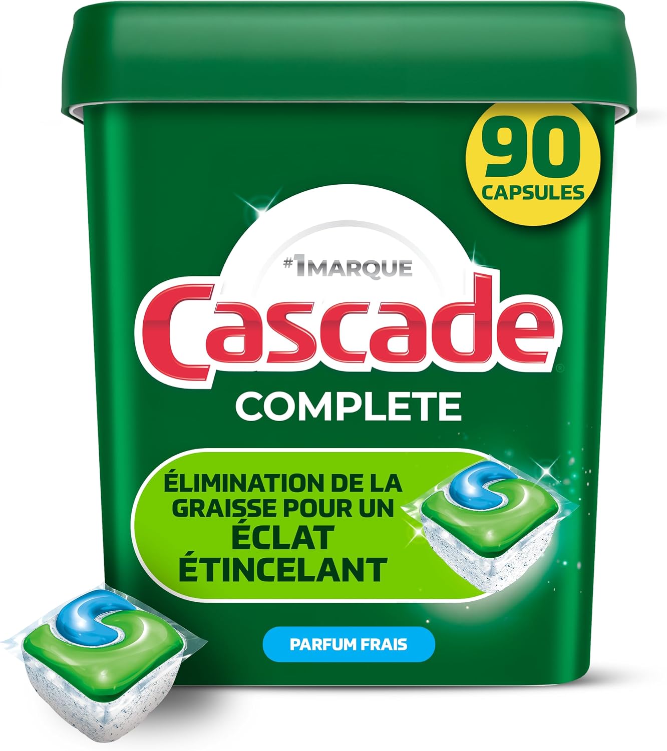 Detalle 2 de Cascade Dishwasher Detergent Pods 90-count