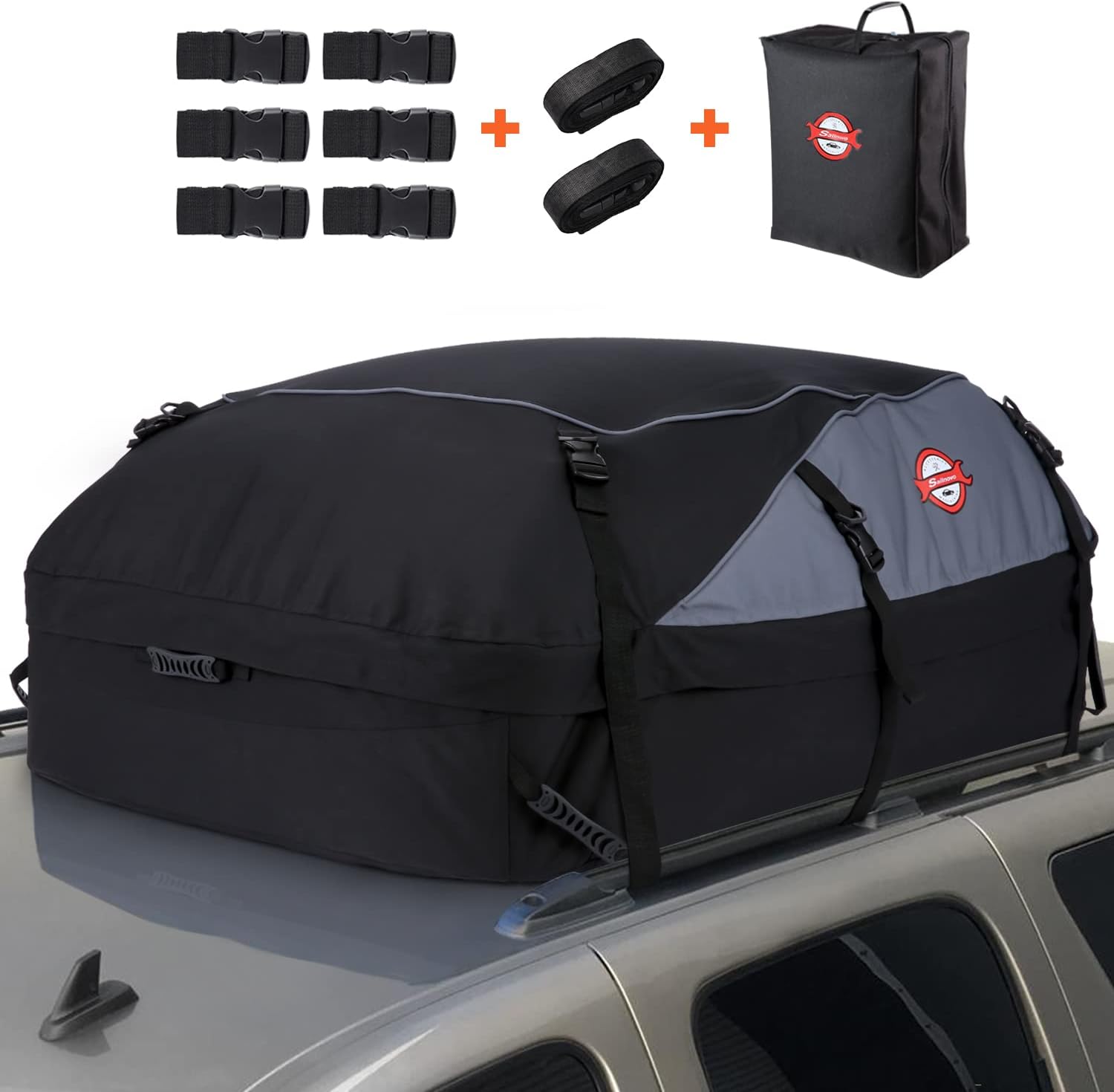Thumbnail 6 de Sailnovo 580L Car Roof Bag (20 cu ft): Waterproof, Foldable Roof Storage for Any Vehicle