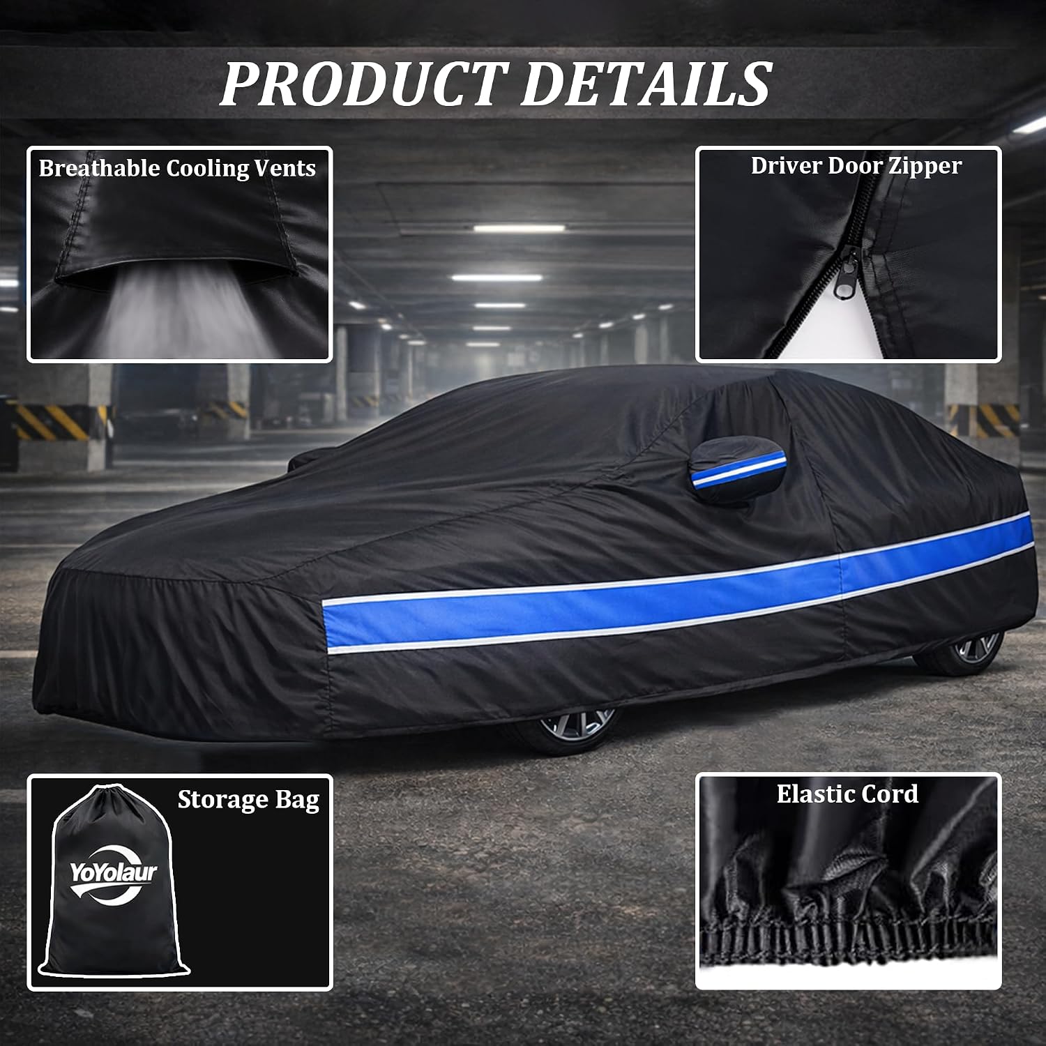 Thumbnail 4 de Corolla Custom-Fit Car Cover, 10-Layer