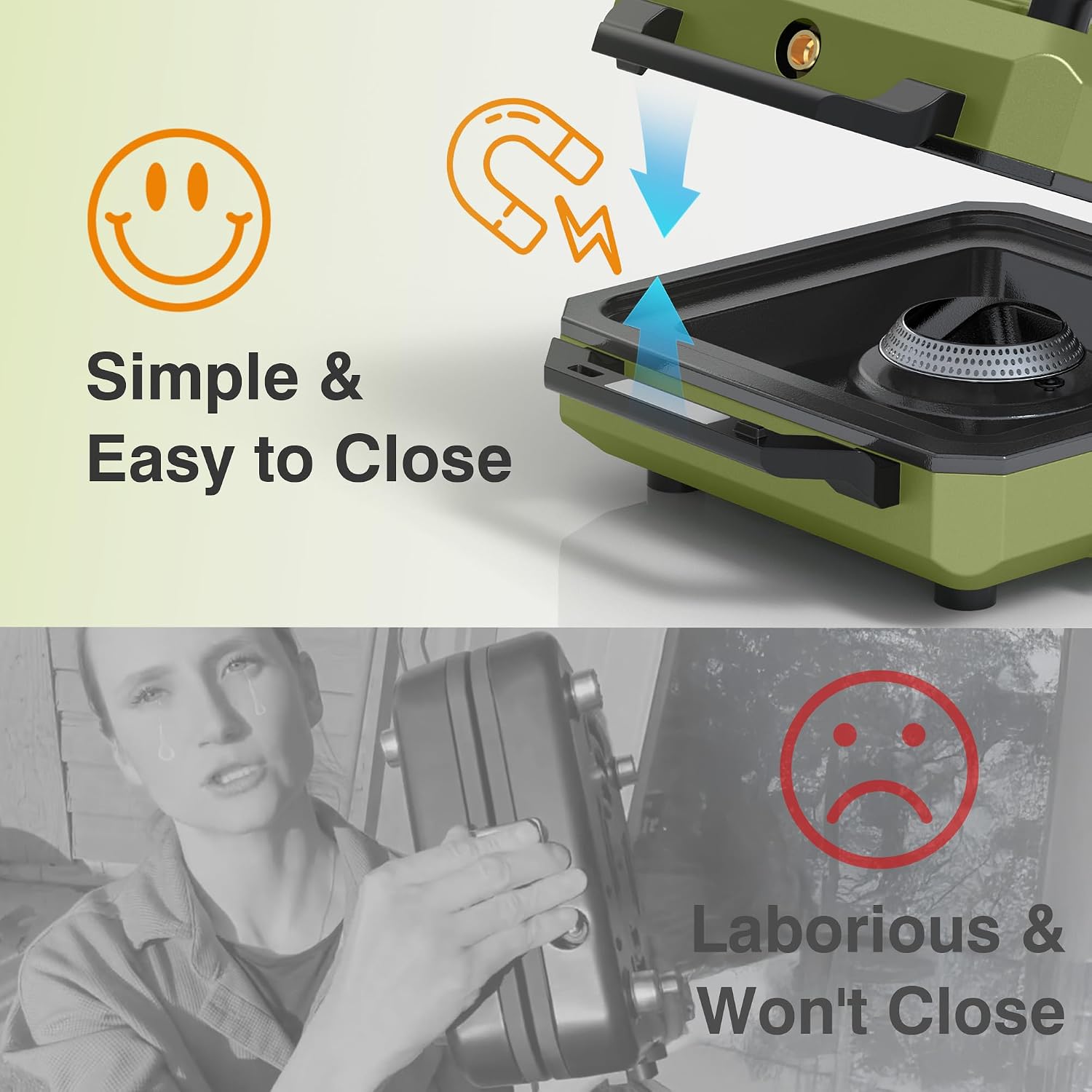 Detalle de ODSD 2 Burner 20000 BTU camping stove