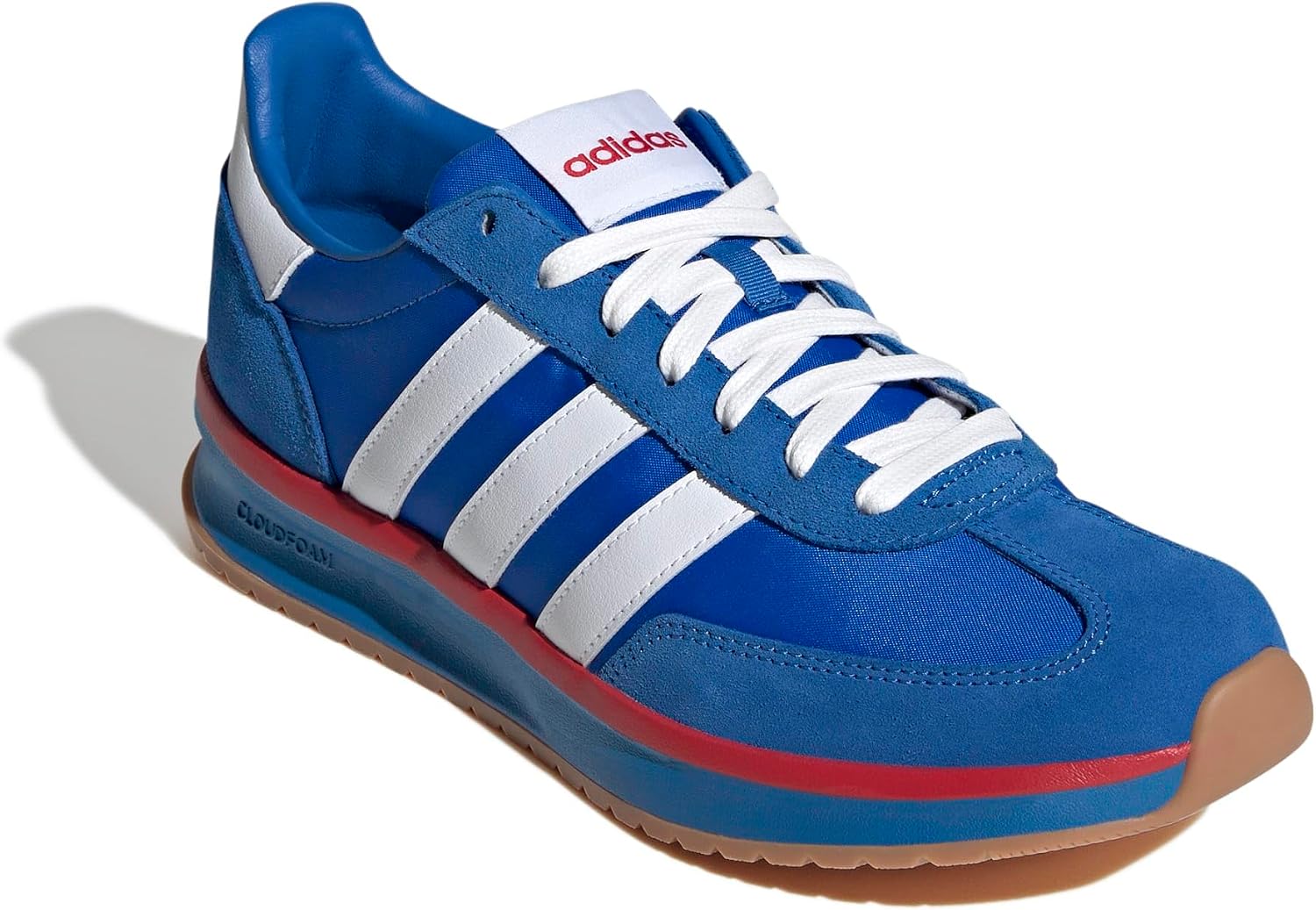 Detalle de adidas Run 70S 2.0 Shoes para Hombre - Bright Royal/FTWR White/Better Scarlet, talla 43 1/3 EU