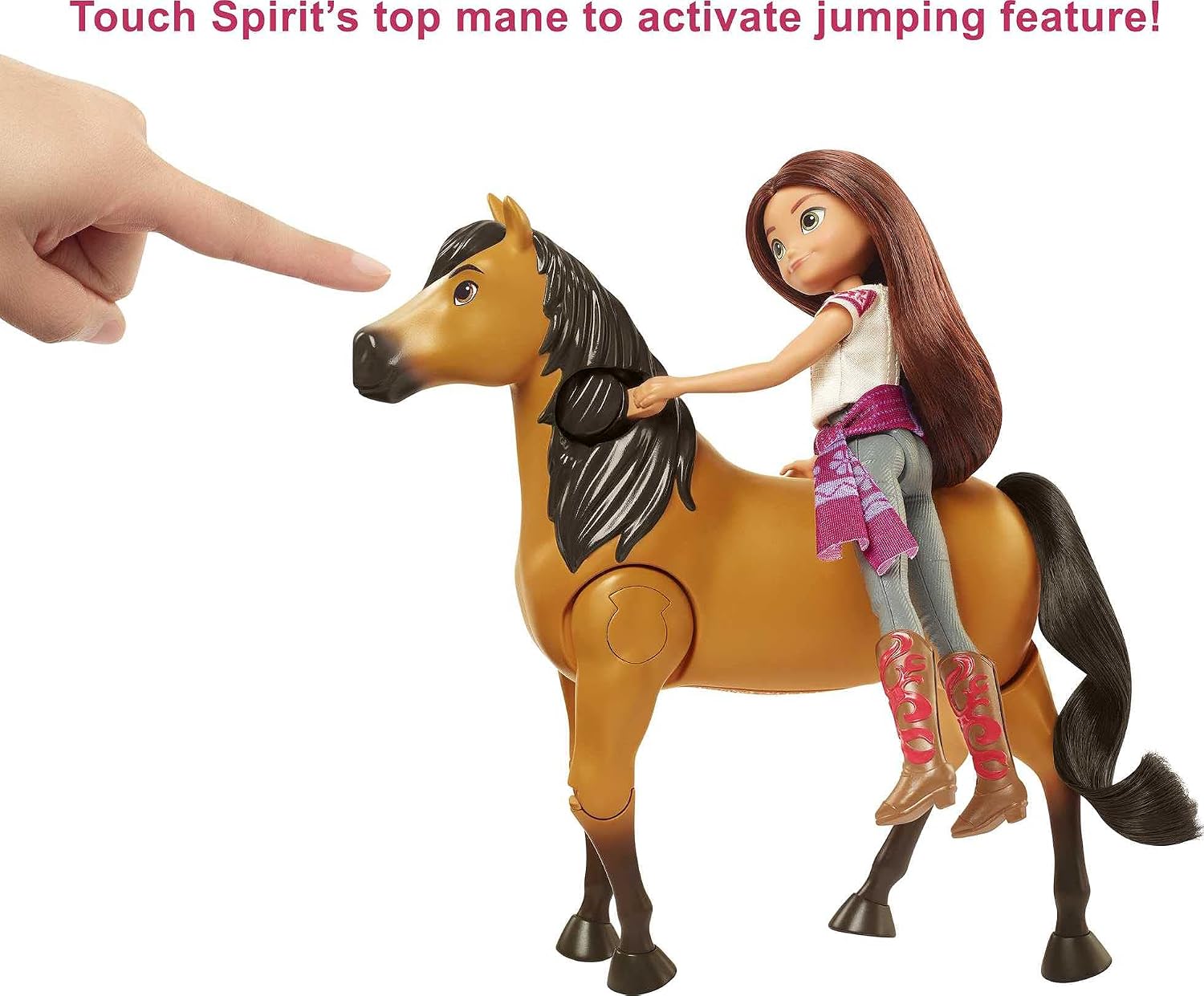 Detalle 2 de Mattel Spirit L'indomptable poupée Lucky 17,78 cm