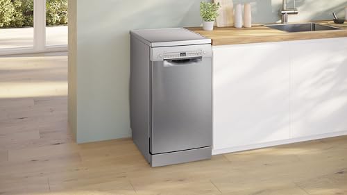Detalle de Bosch SPS2HKI55E Série 2 – Lave-vaisselle encastrable, pose-libre, Séchage Extra et connectivité Home Connect