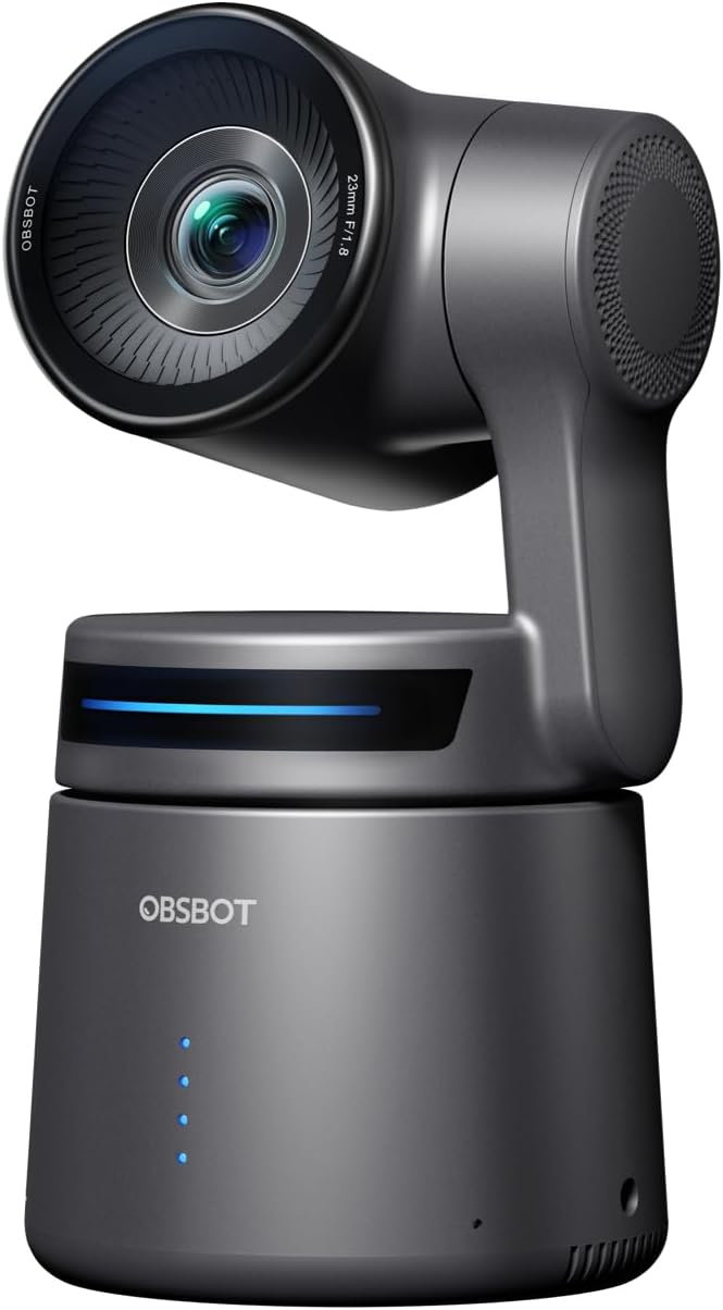 OBSBOT Tail Air NDI 4K: la caméra PTZ auto-suivie idéale pour le streaming en direct