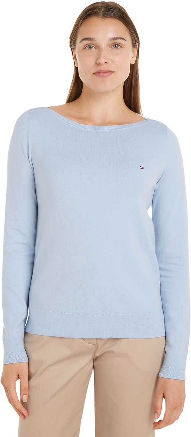 Thumbnail 6 de Tommy Hilfiger Pull femme en maille — chic intemporel et confort soigné