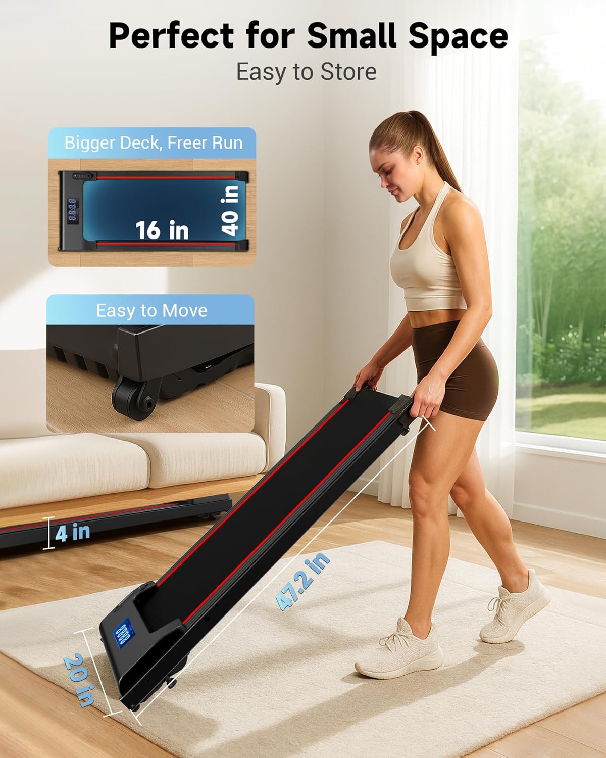 Thumbnail 6 de Hartwares NeoSilent Walking Pad Treadmill 1.0 🚶