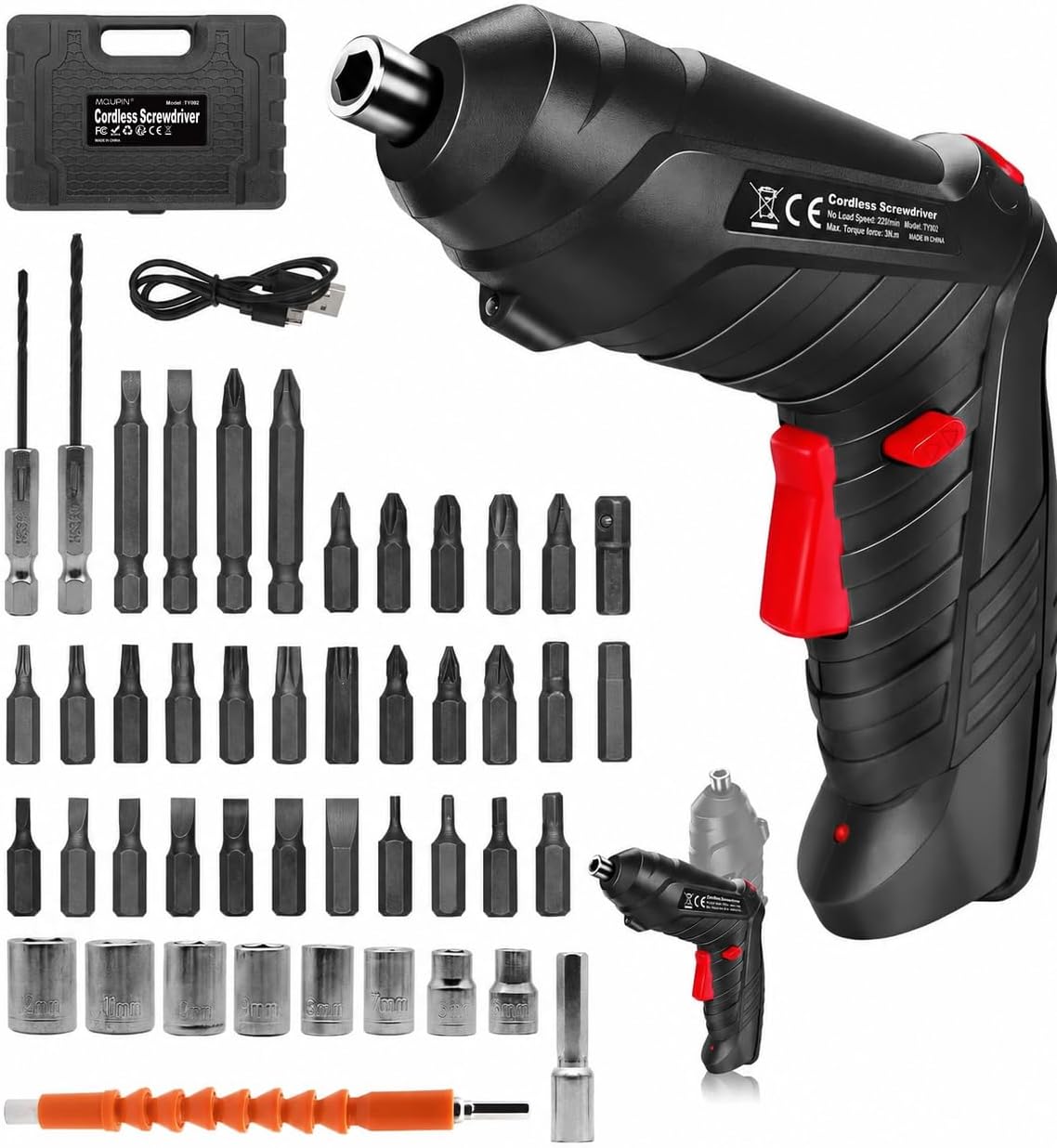 49-in-1 Portable Cordless Drill Screwdriver