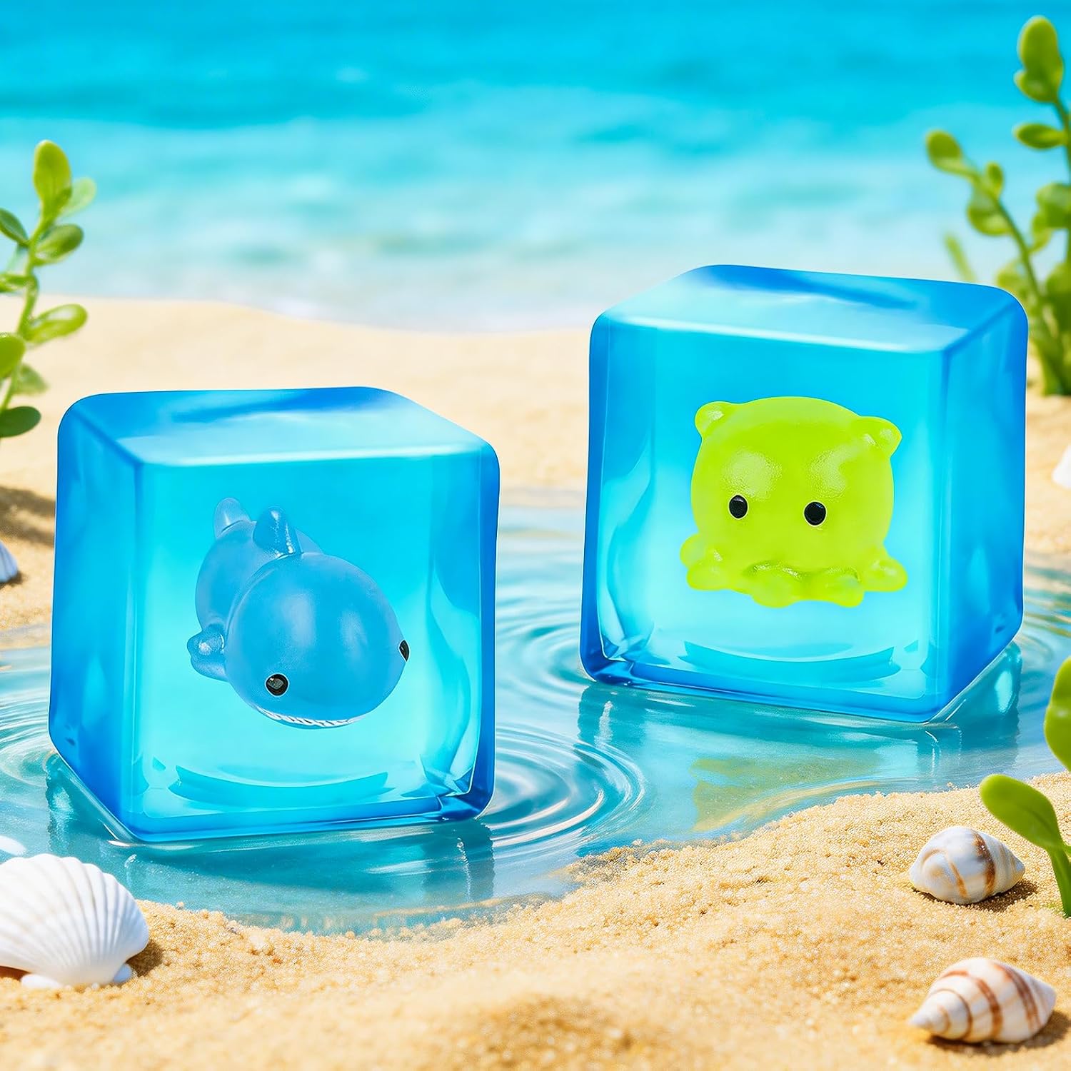 Detalle 1 de VISCOO Stress Cubes, 4-Pack