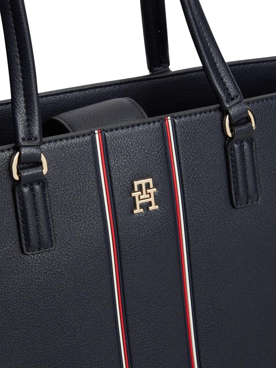 Thumbnail 3 de Tommy Hilfiger Damen Th Daily Tote Corp Tragetasche AW0AW18643 in Space Blue
