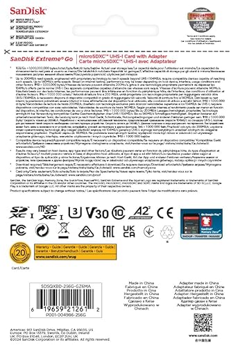 Thumbnail 5 de SanDisk Extreme Go 256GB MicroSD