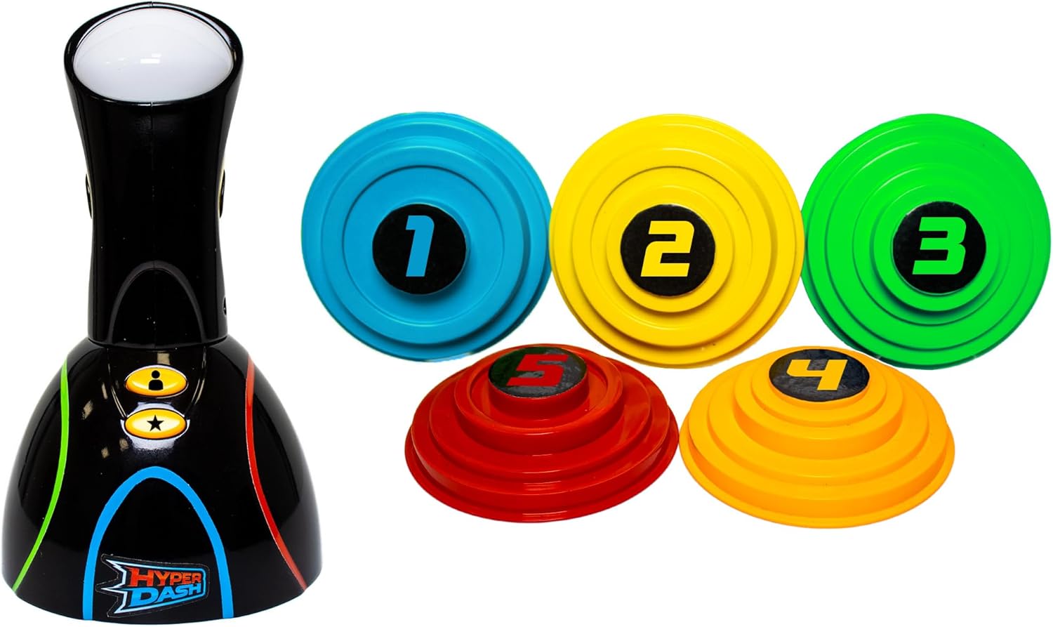 Thumbnail 1 de Hyper Dash (Version française) – Jeu de Courses et réflexes, intérieur et extérieur, 1 à 10 joueurs, dès 6 ans