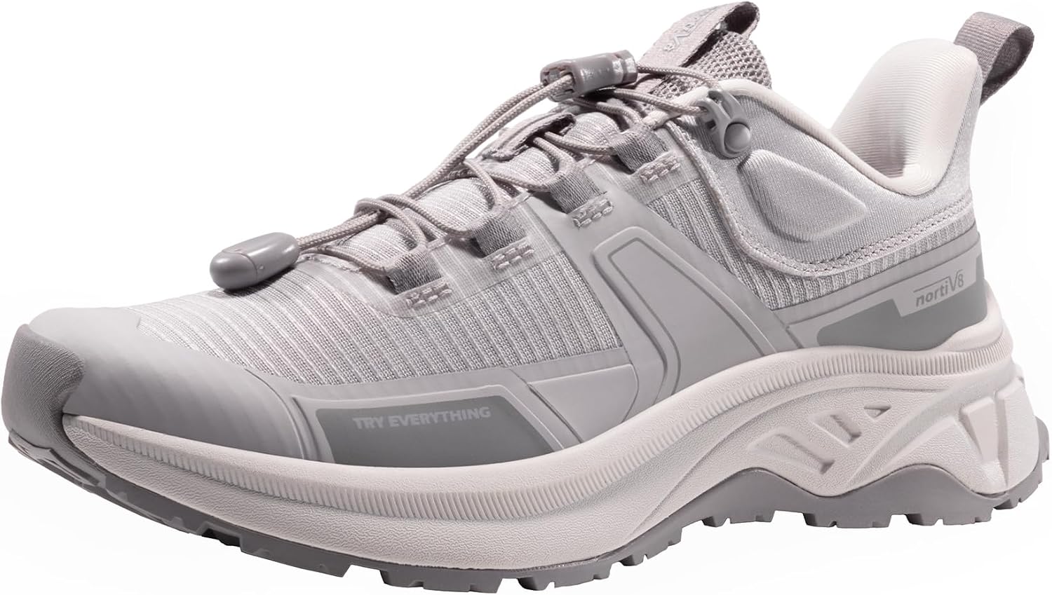 Detalle de NORTIV 8 Chaussures de randonnée légères pour femme – modèle 8, confort respirant et semelle adhérente