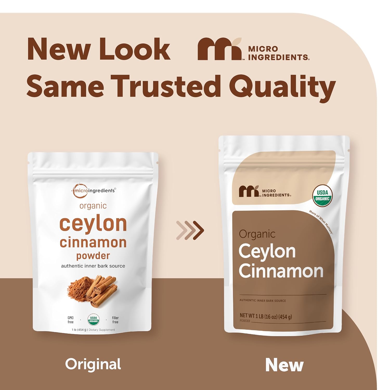 Thumbnail 2 de Micro Ingredients Organic Ceylon Cinnamon Powder, 1 lb, Sri Lanka Source