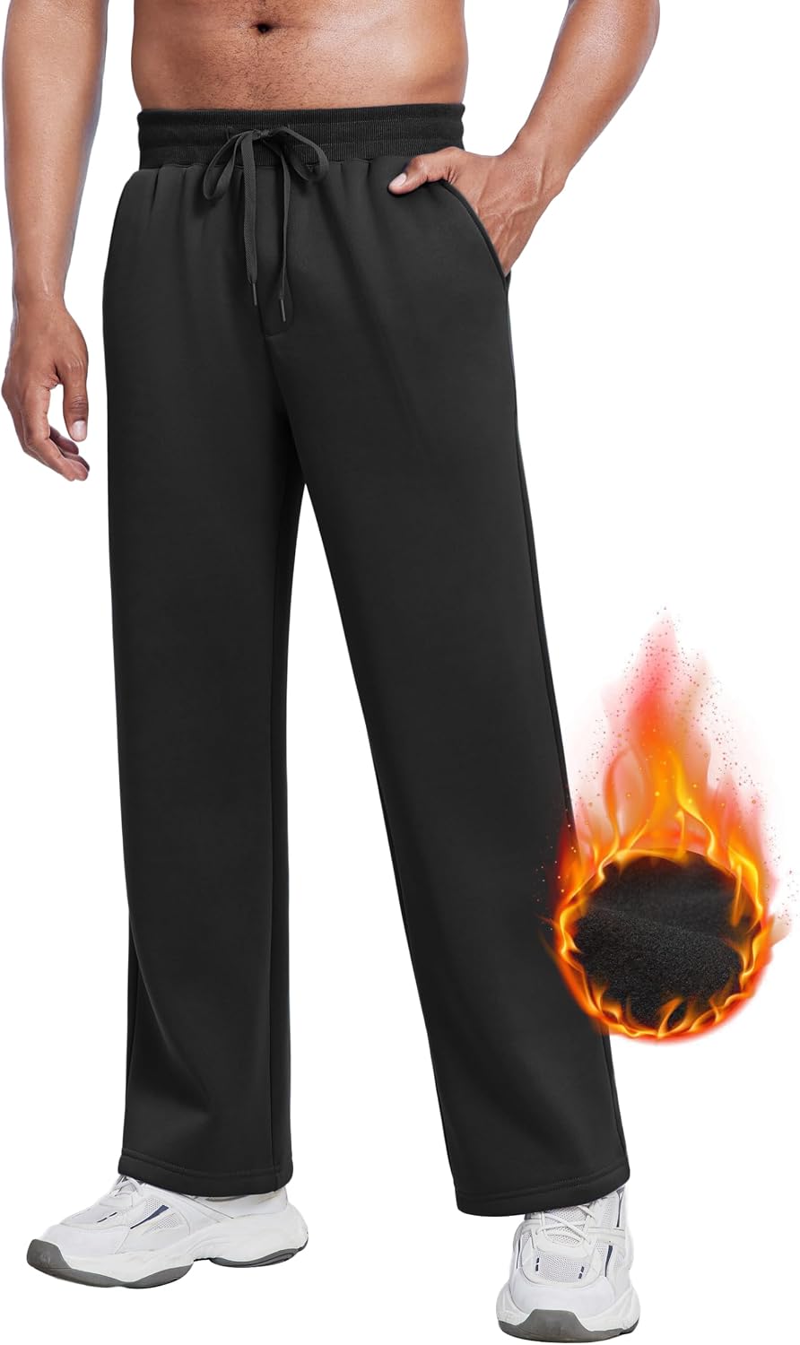 Detalle 2 de PINSPARK Pantaloni da jogging invernali termici
