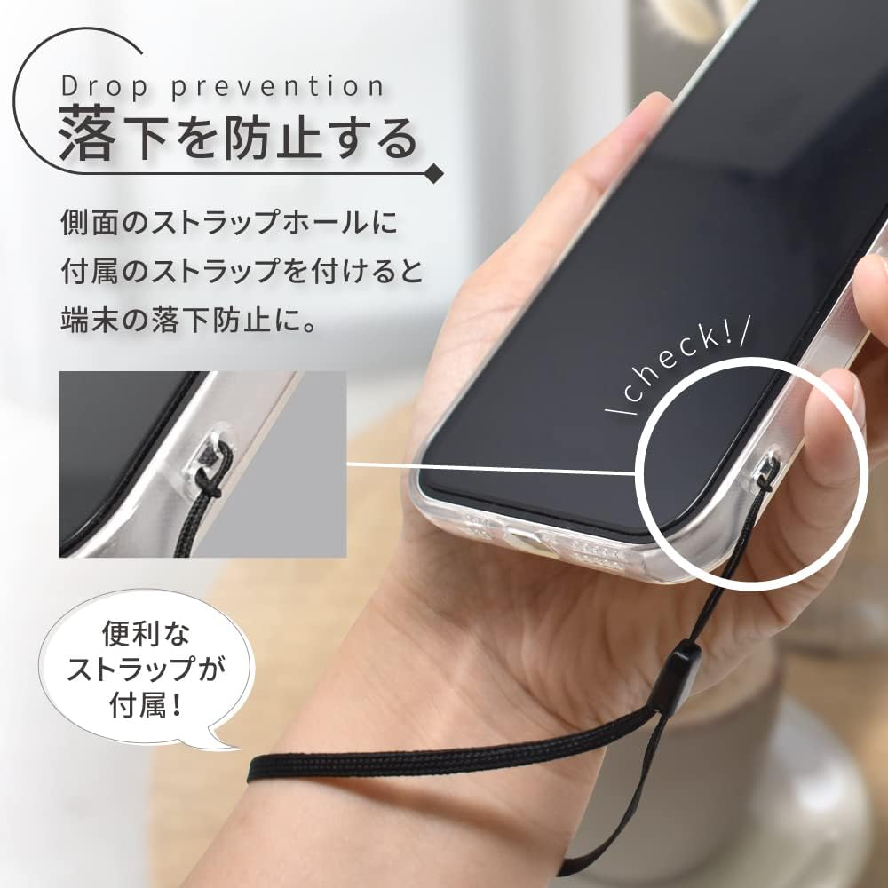 Detalle 1 de shizukawill ARWE3CL arrows We3用クリアケース TPU素材・ストラップホール付き