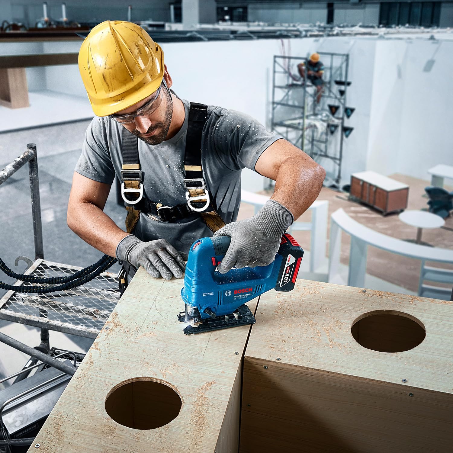 Thumbnail 3 de Bosch Professional 18V System cordless jigsaw GST 18V-95 B (without battery/charger)