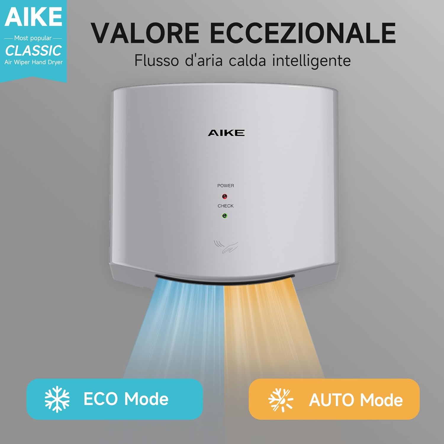 Thumbnail 4 de AIKE Air Wiper AK2630S asciugamani 1400W