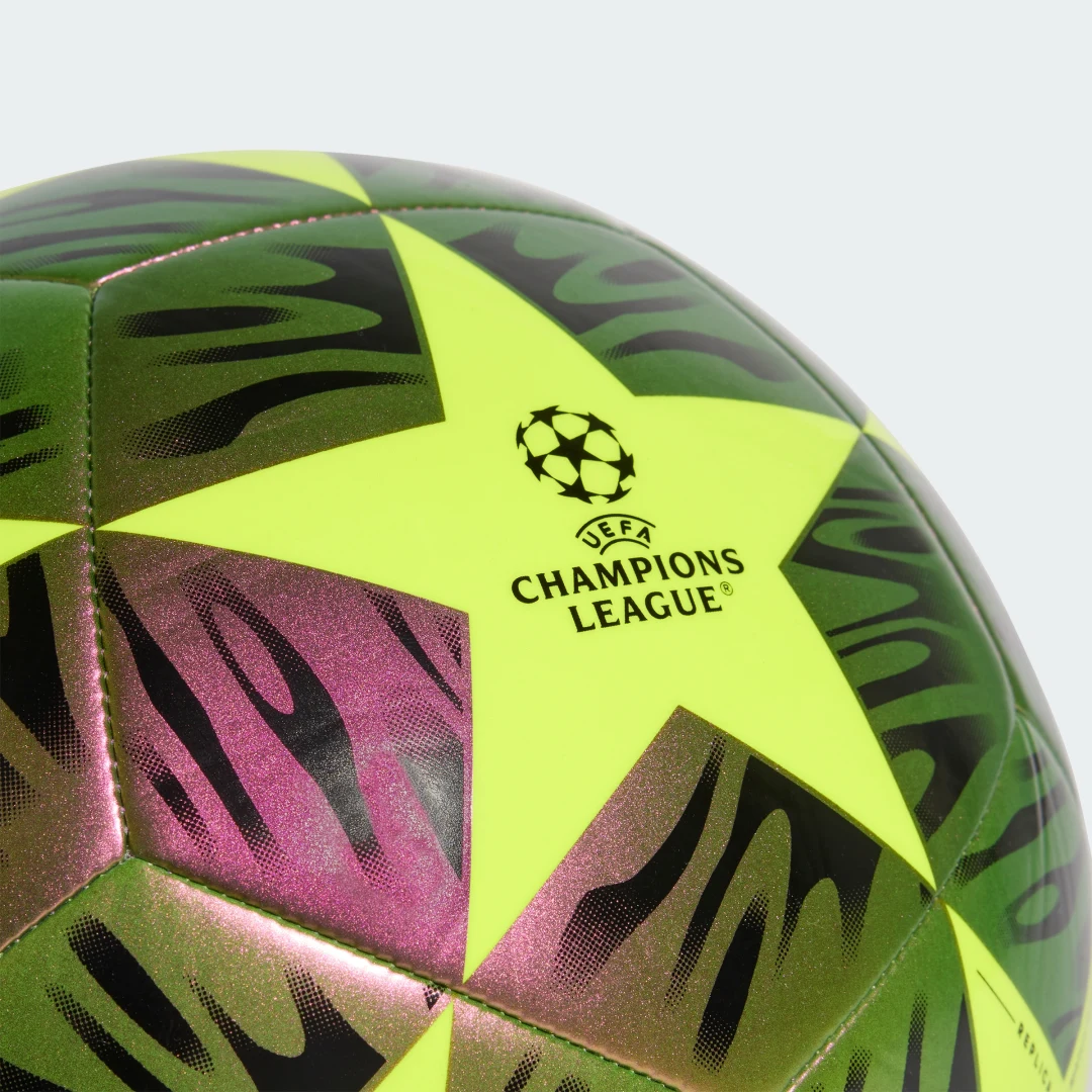 Detalle de Balón Adidas UEFA Champions League Final Club – edición negra