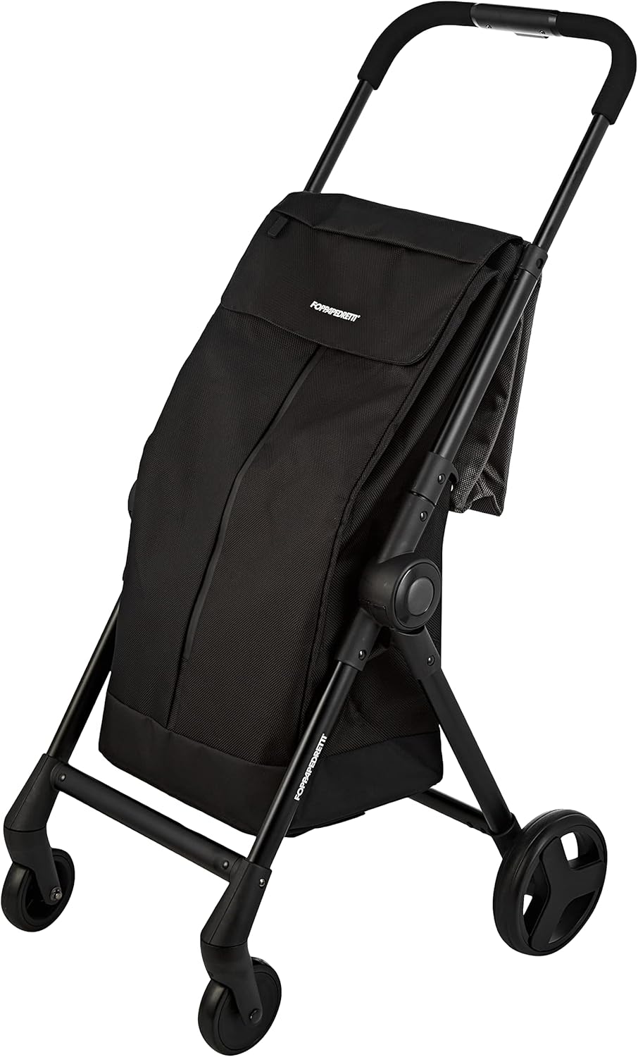 Detalle de Go Fast Chariot de Courses Pliable Noir — chariot léger et polyvalent pour le quotidien