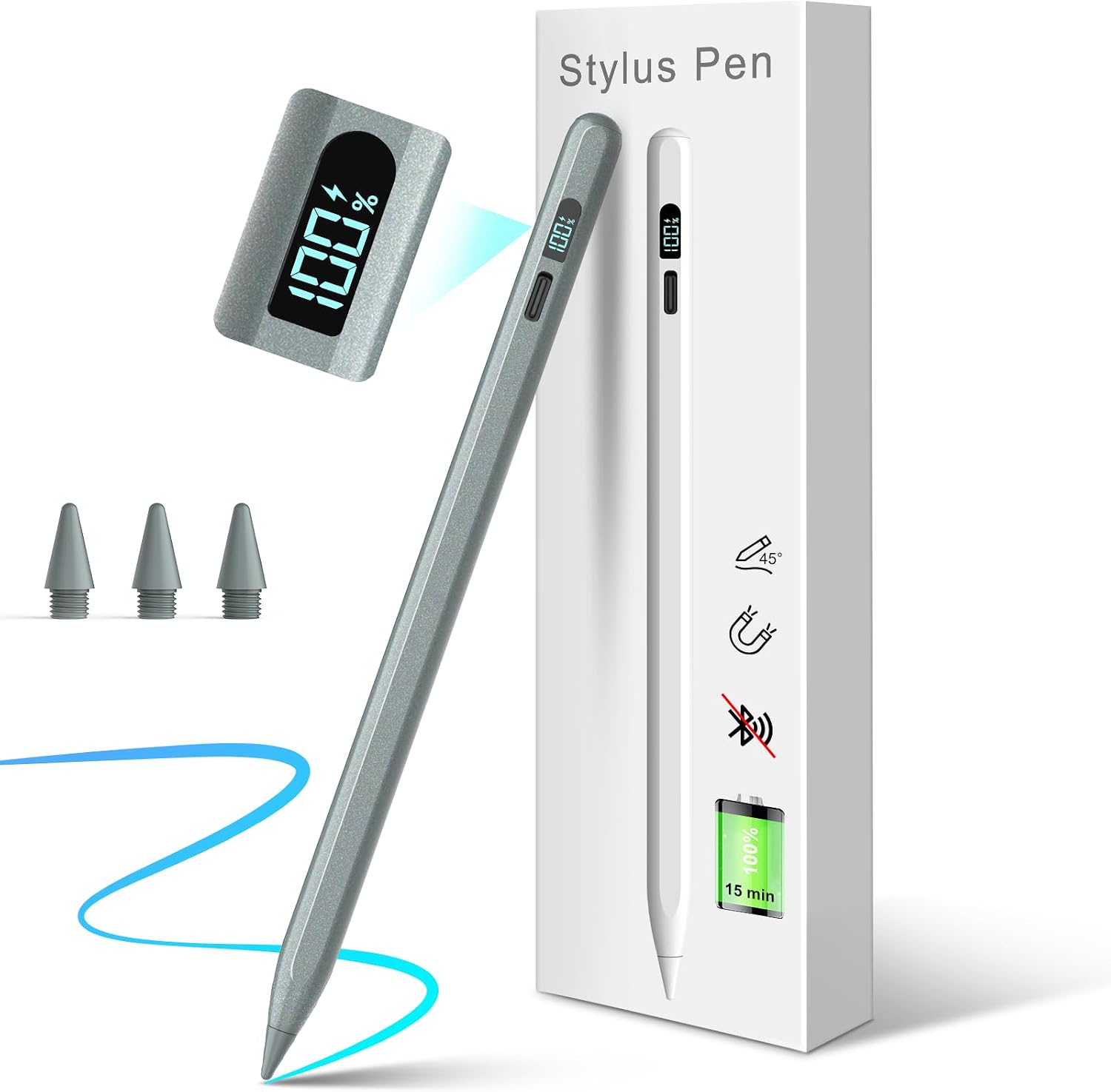 Thumbnail 6 de Mixoo Stylus Pen für iPad 11 Stunden