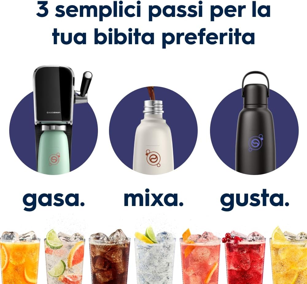 Thumbnail 6 de Sodastream Fizz&Go Cool 0.9L Nero UK