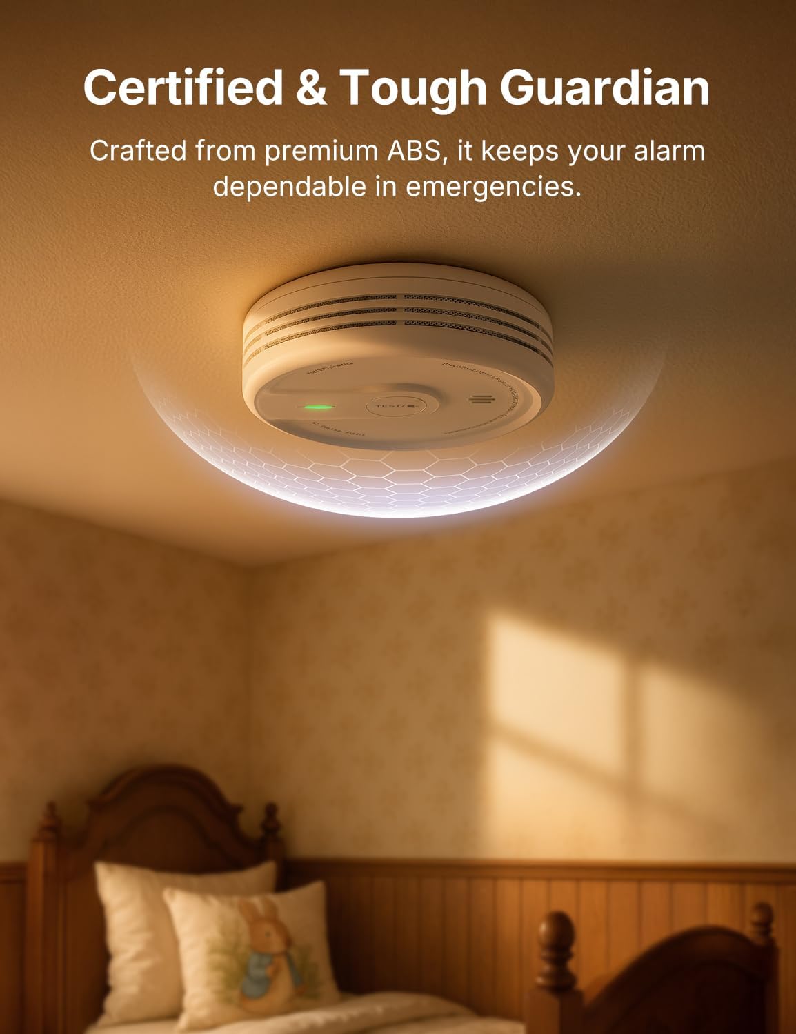 Thumbnail 3 de X-Sense XS0E-SN 10-Year Battery Smoke Alarm (Standalone) with LED & Silence Button, 1-Pack