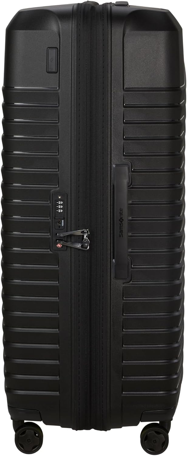 Detalle de Samsonite Intuo Spinner, expanderbar incheckningsväska 81 cm, 132/144 L, svart