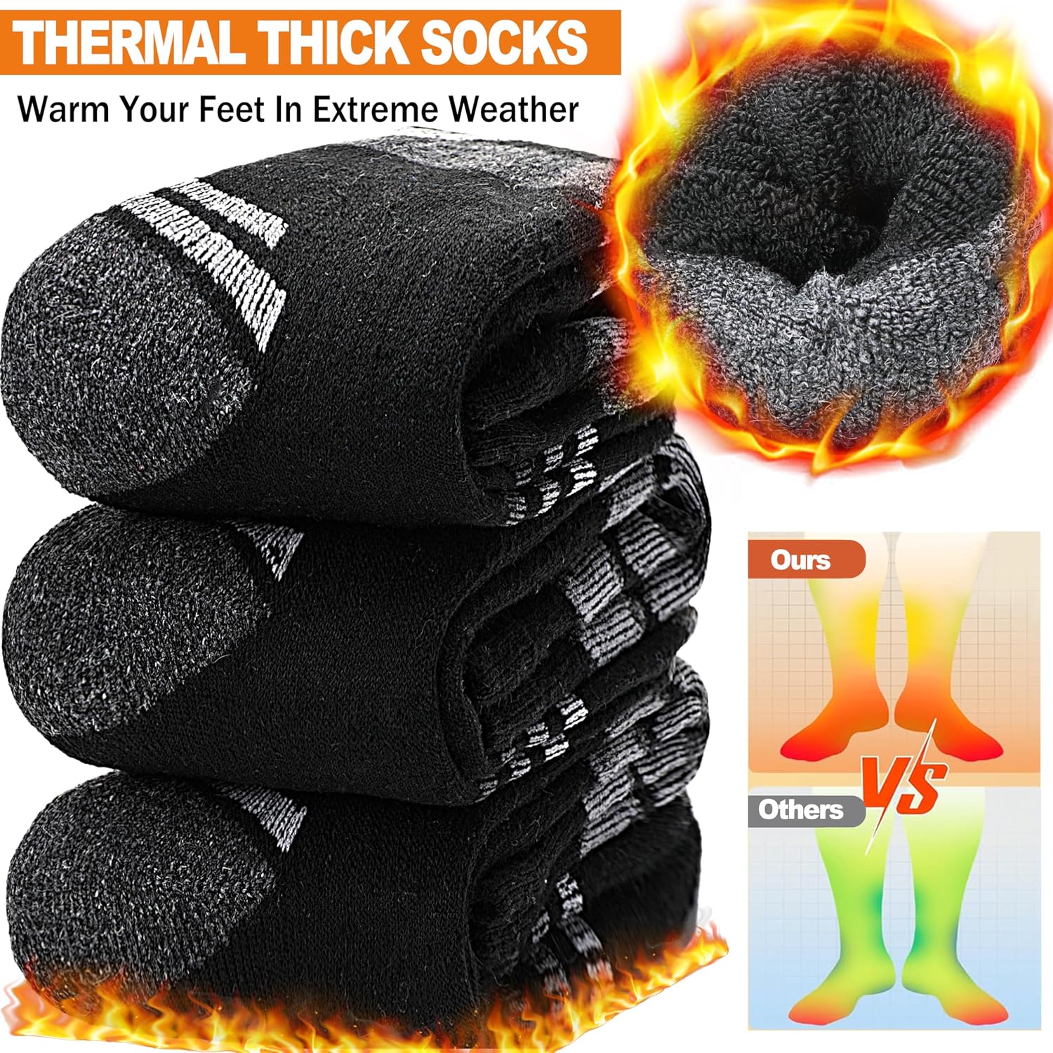 Thumbnail 1 de Welwoos Merino Ski Socks 3-Pack