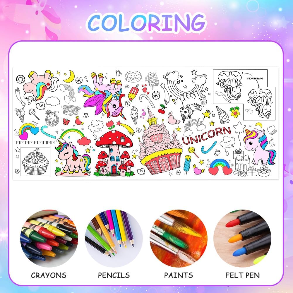 Thumbnail 2 de AYESY Nappe à colorier 183×76 cm 🎨