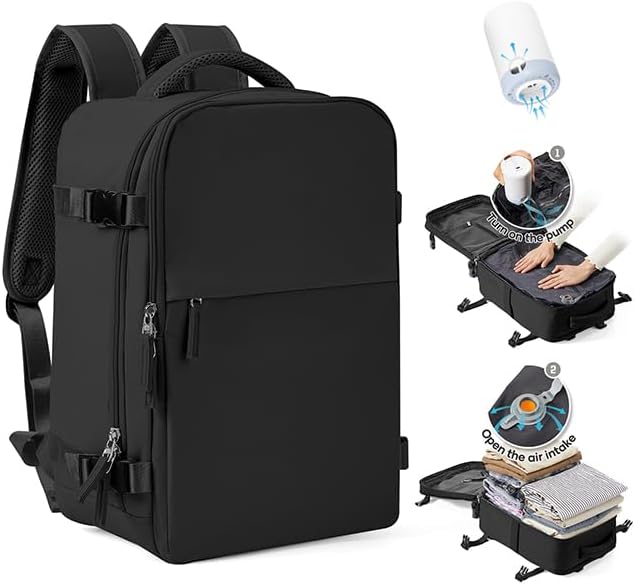 Imagen de SZLX Vacuum Backpack Travel Bag with Pump en OfertitasTOP