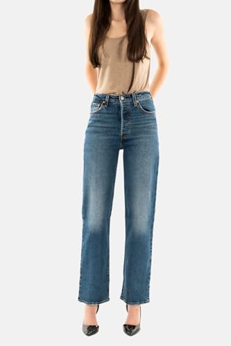 Detalle 2 de Levi's Ribcage Straight Ankle vaqueros 30W