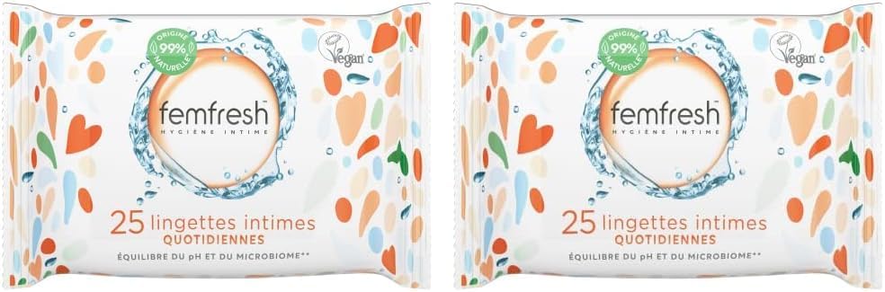 Femfresh Lingettes Intimes 25 unités