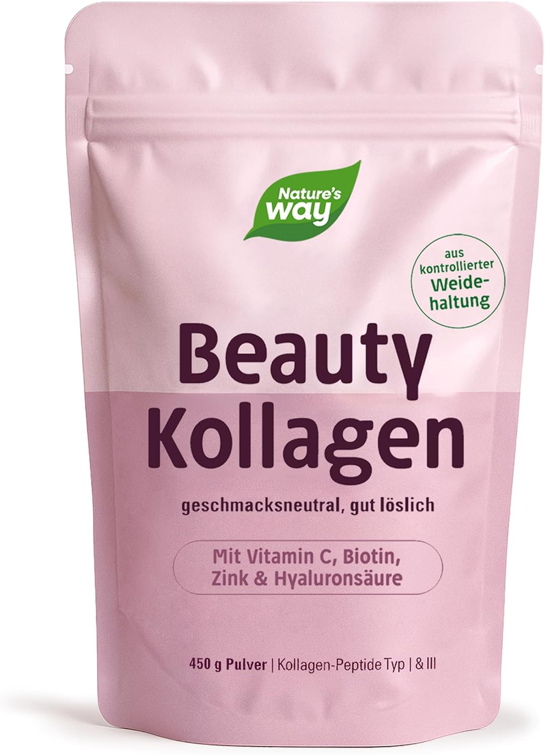Detalle de Beauty Kollagenpulver 450 g für Haut & Haare