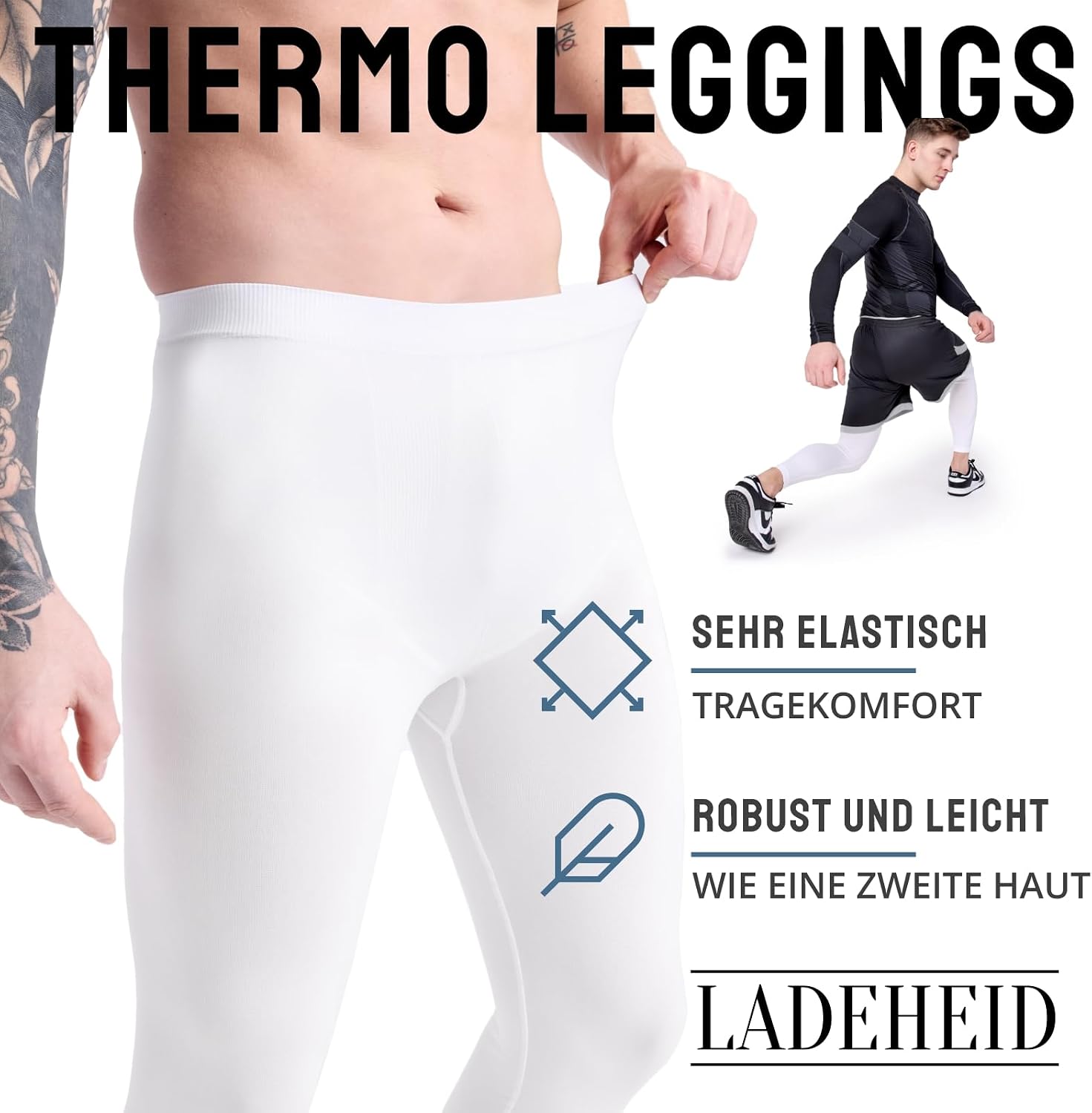 Detalle 1 de Ladeheid LA40-260 Pantaloni termici uomo