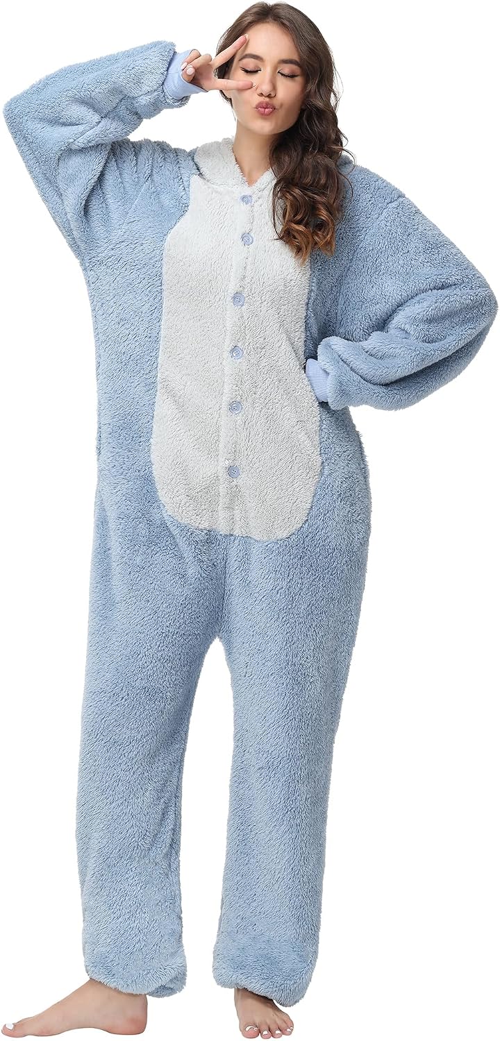 Detalle 2 de LATH.PIN Pijama unisex panda para adulto invierno