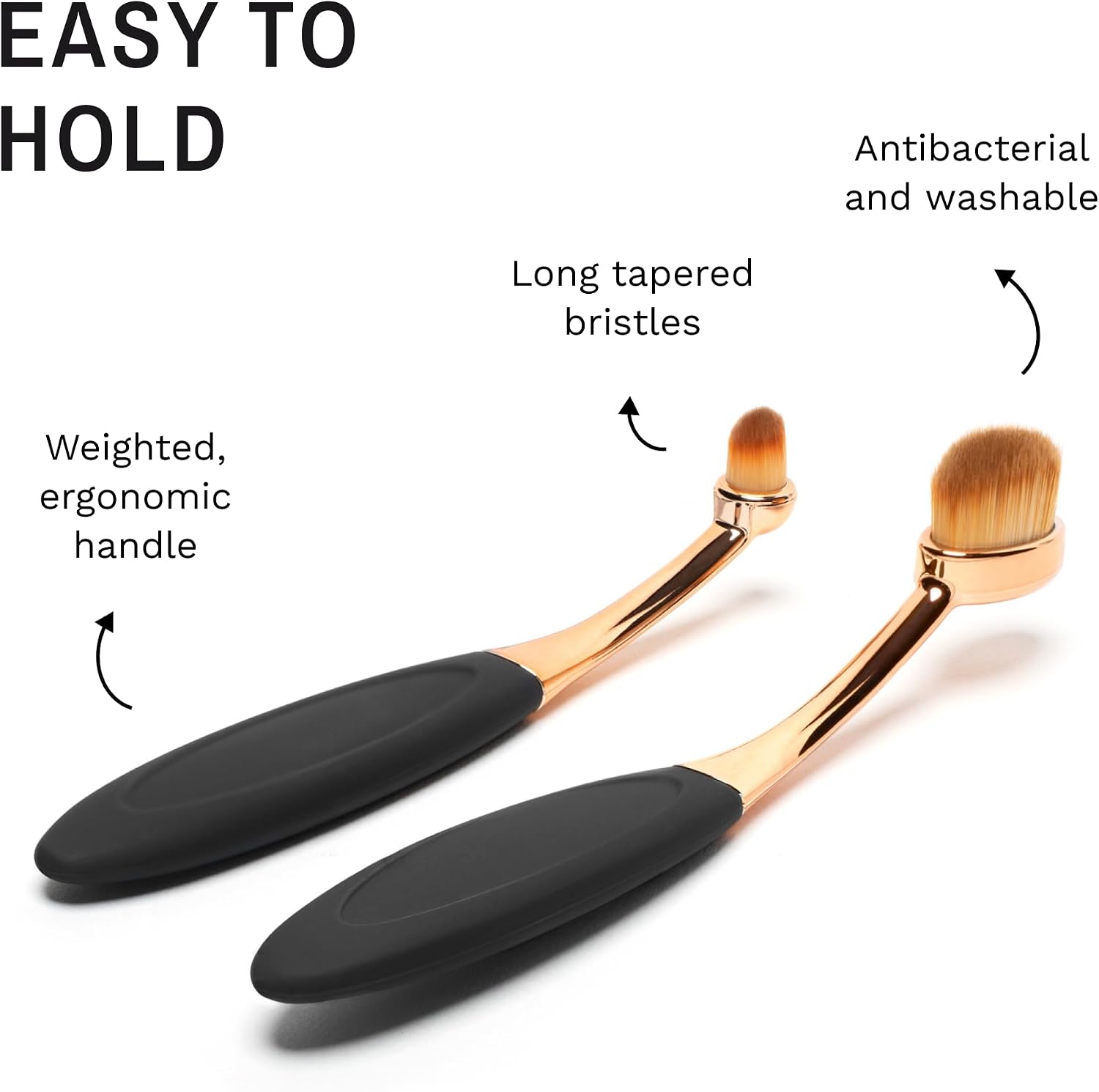 Detalle 2 de Eye Envy ProPowder Applicator Brush 小型犬・猫向け涙やけパウダーブラシ、ナイロン毛・洗浄可能