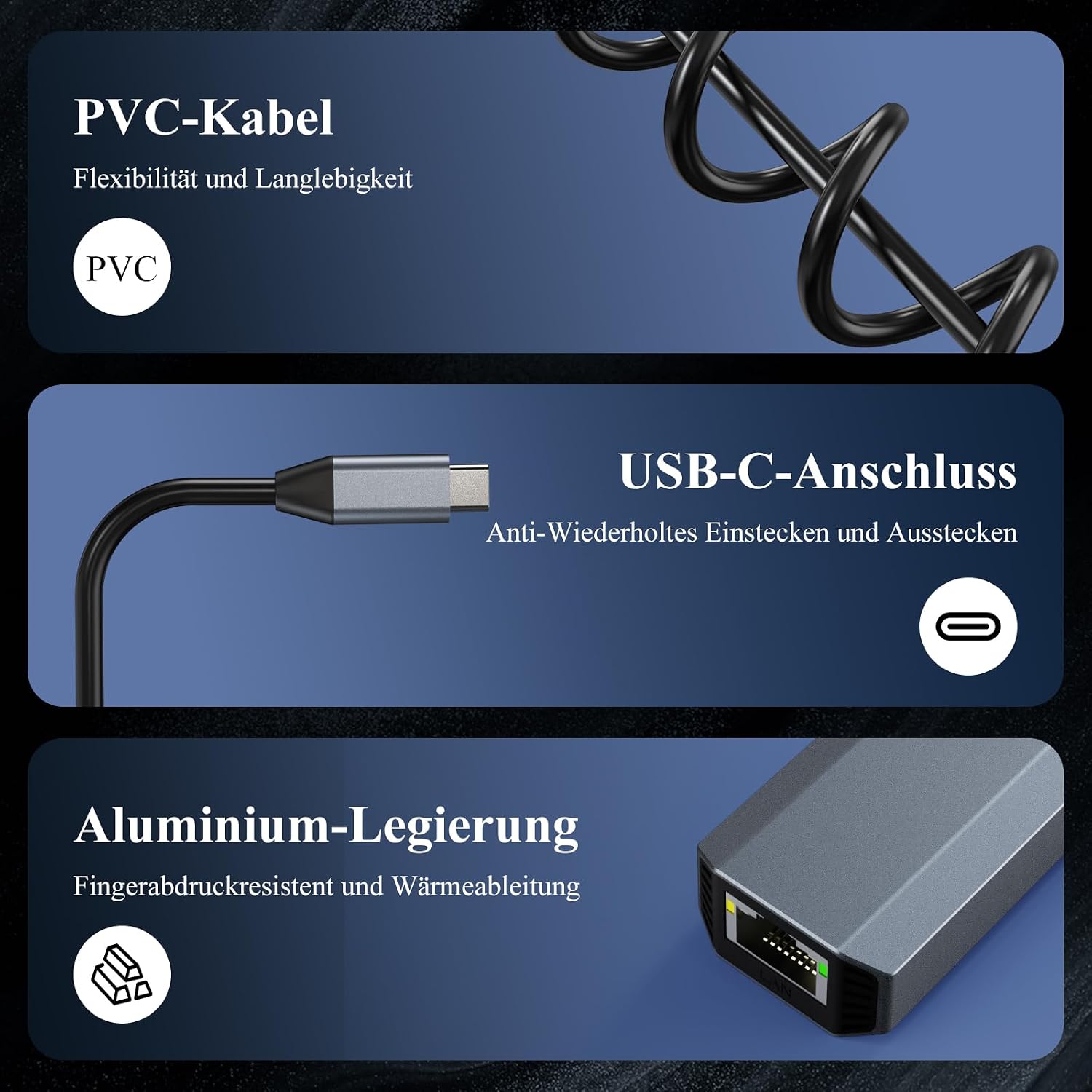 Thumbnail 4 de Minthouz USB LAN Adapter 5G đ