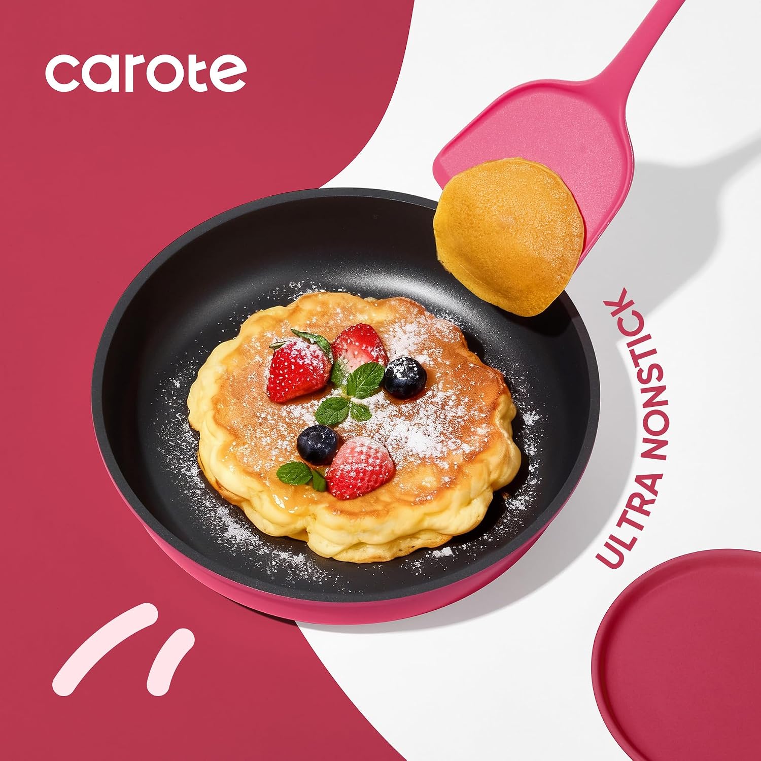 Detalle de CAROTE 15pcs nonstick cookware set