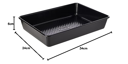Detalle 1 de Prestige Inspire Bakeware Multipurpose Oven Tin – Black