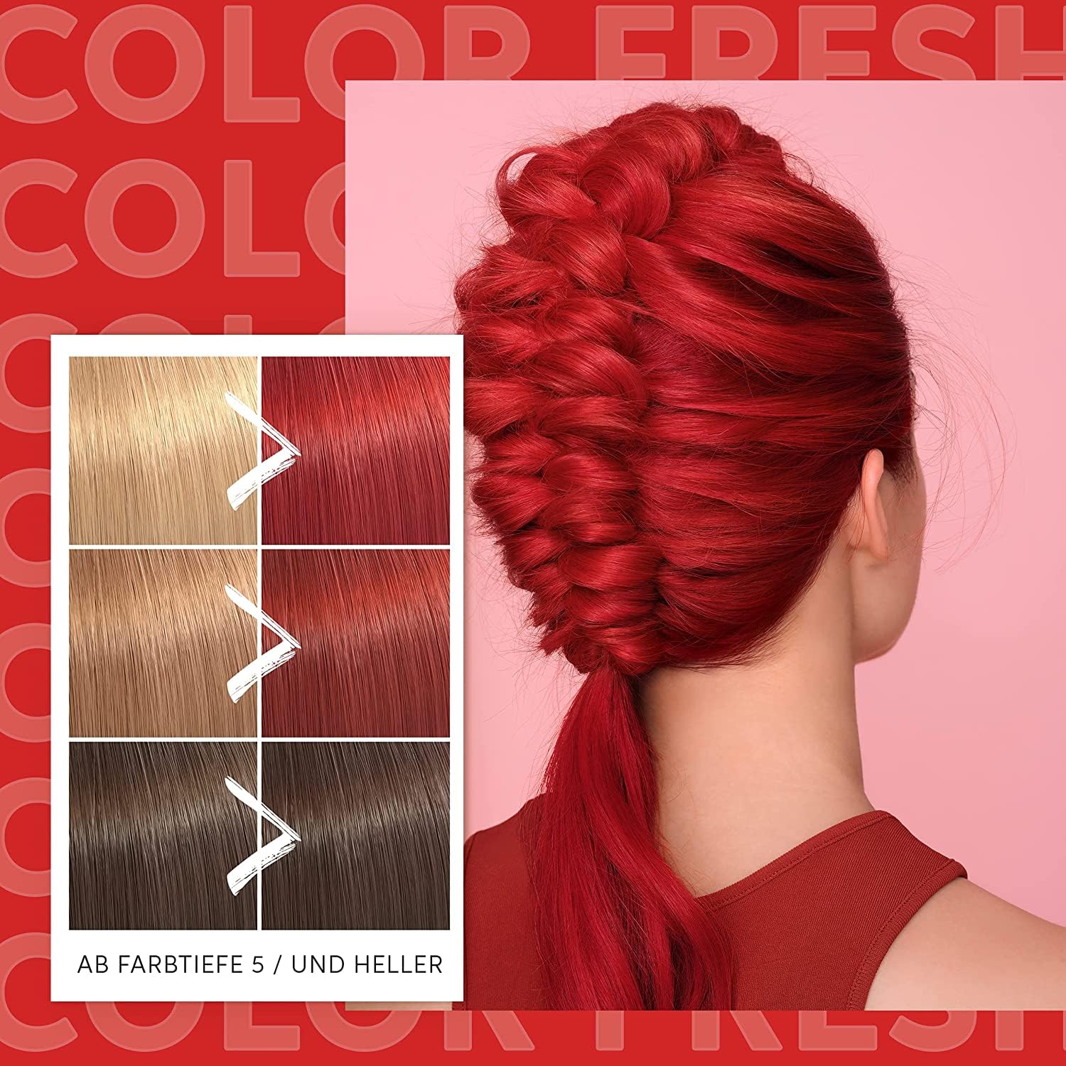 Thumbnail 4 de Wella Professionals Color Fresh Mask – rot auffrischende Farbmaske für blondes & aufgehelltes Haar