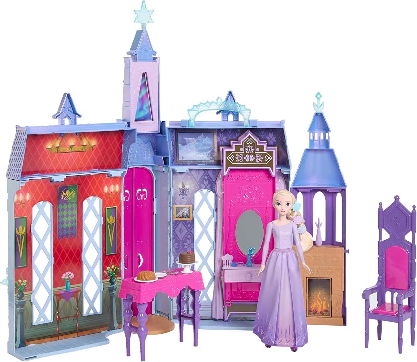 Detalle de Mattel Disney Frozen Castillo de Arendelle con Elsa 🏰