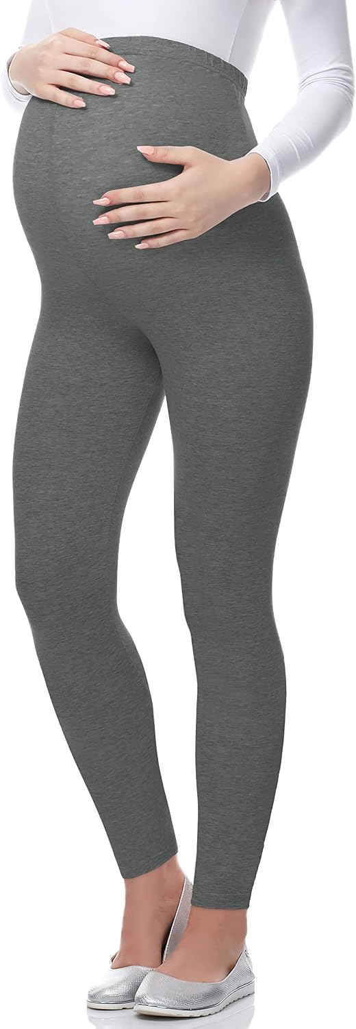 Thumbnail 6 de Be Mammy leggings de grossesse en viscose opaques – long et confortables pour femme enceinte