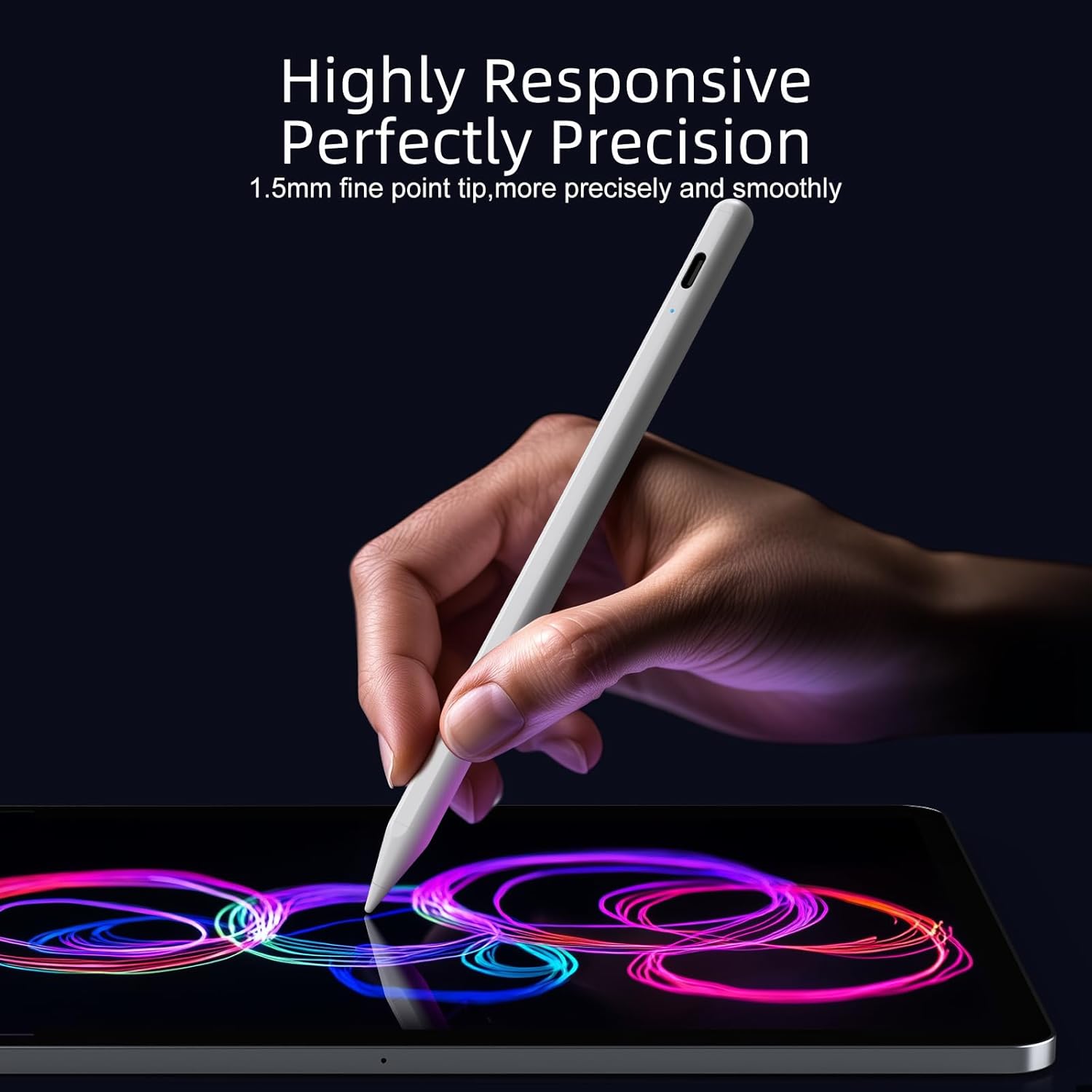 Detalle 2 de Stylus Pen for iPad 2X Fast Charge ⚙