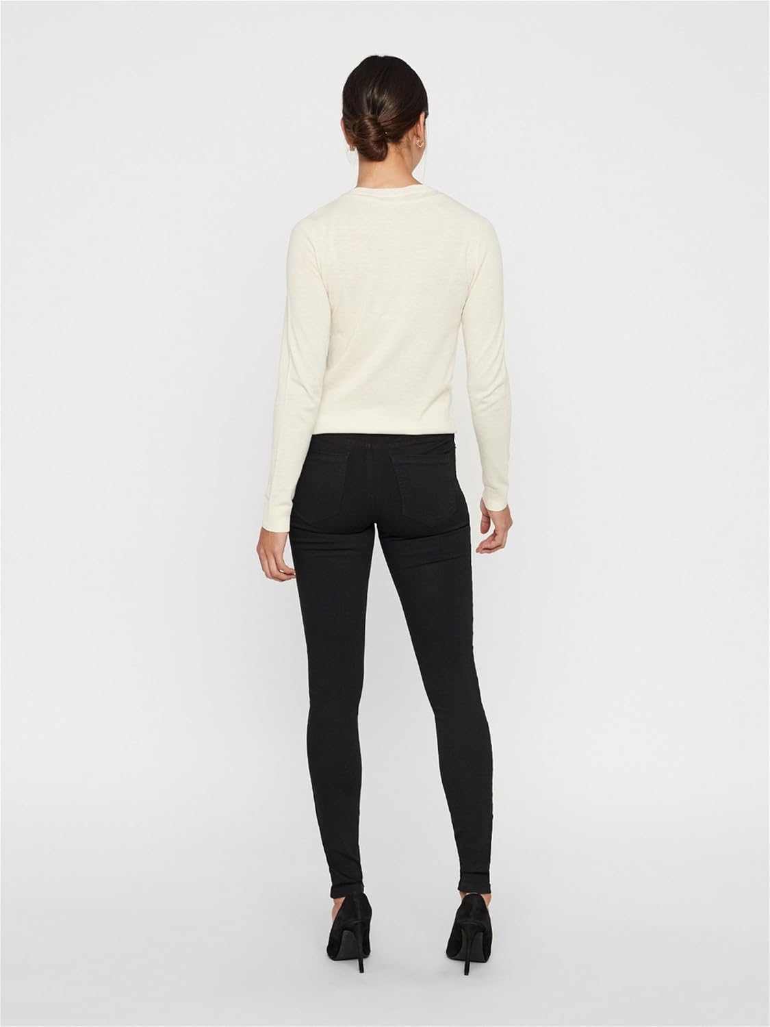 Detalle de VERO Moda Vmtanya Mr S Piping Skinny Jeans (Vi120 Noos) for Women