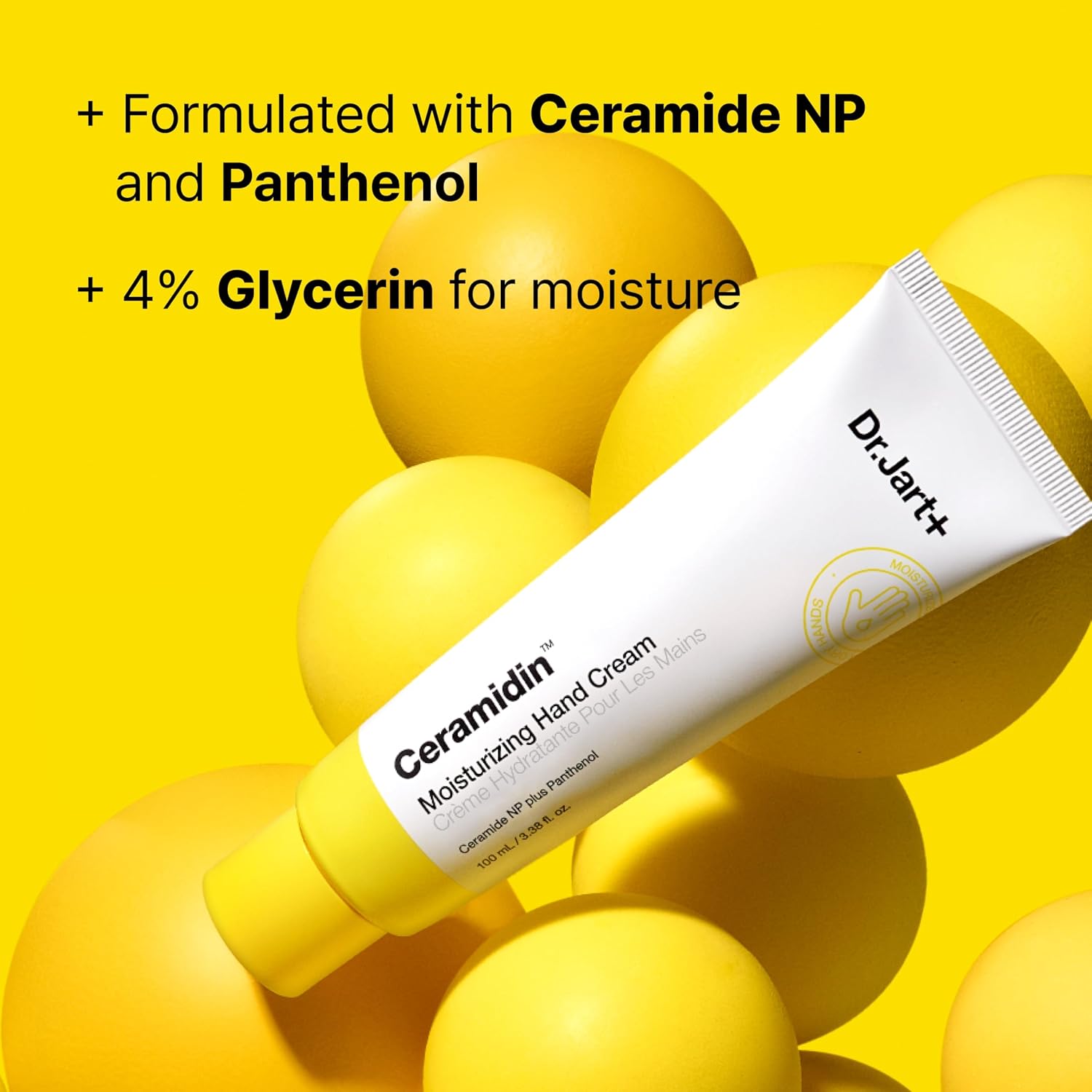 Thumbnail 2 de Dr.Jart+ Ceramidin Hand Cream for Dry Hands (100 ml): Ceramides + Panthenol